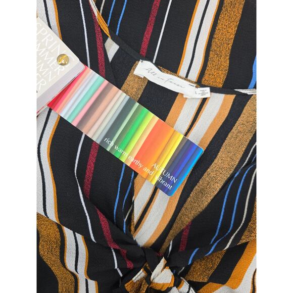 All In Favor Autumn Striped Maxi Dress - Picture 4 of 5